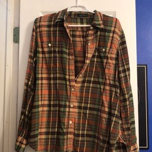 Ralph Lauren oversized flannel